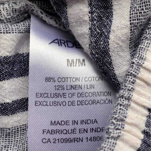 Ardene Striped Linen Shorts - Picture 4 of 4